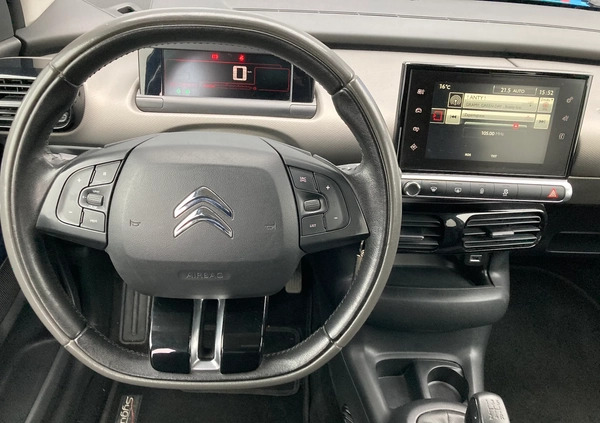 Citroen C4 Cactus cena 43400 przebieg: 57525, rok produkcji 2017 z Łask małe 92